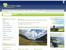 Tablet Screenshot of irland.com